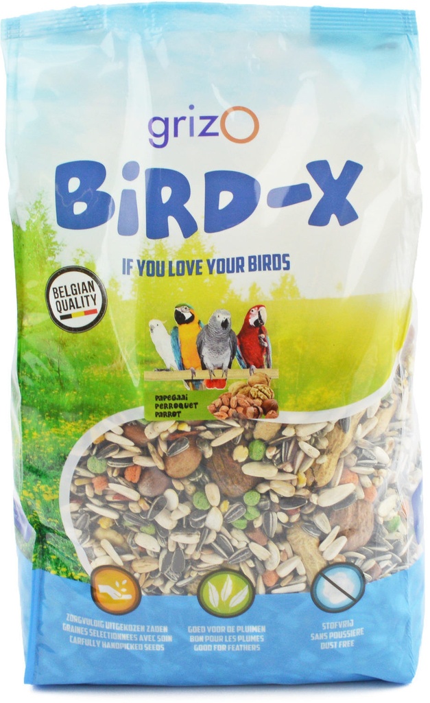 PAPEGAAIMENGELING + NOTEN BIRD-X