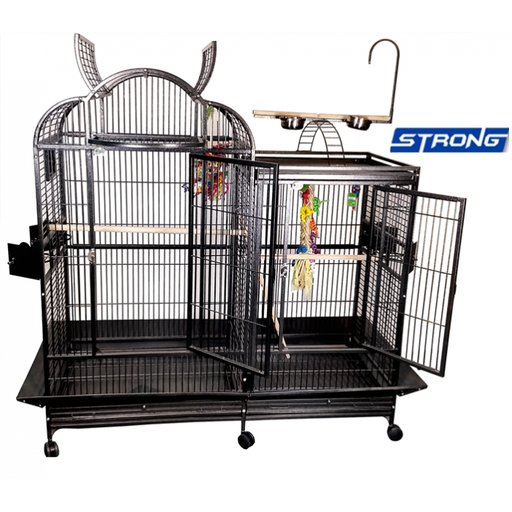STRONG Cage pour perroquets Venus – Anthracite