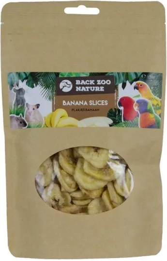 [109606000] Snack à la Banane 150g – Back Zoo Nature