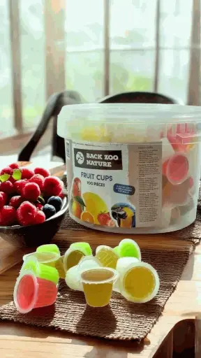 [109645000] MÉLANGE DE TUBES DE FRUITS X100 BACK ZOO NATURE