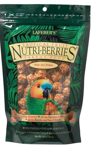 NUTRI - BERRIES TROPICAL FRUIT PERROQUET 284G